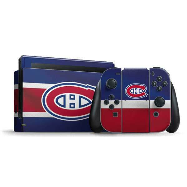 NHL Montreal Canadiens Nintendo Switch Bundle Skin - Montreal Canadiens Jersey