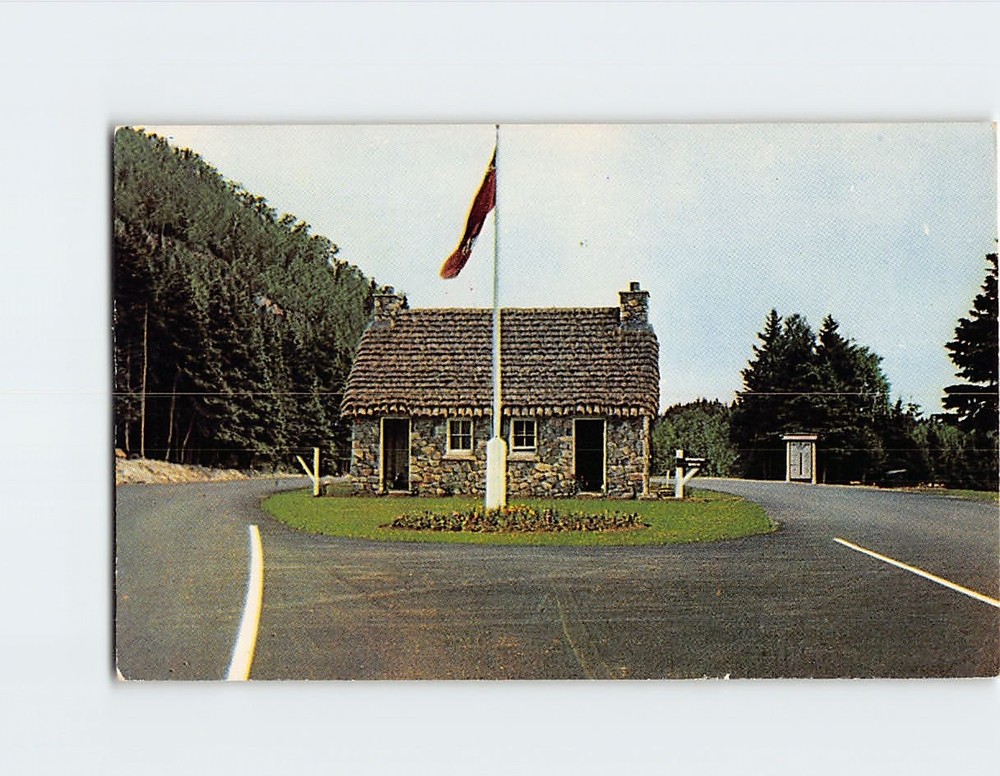 Postcard Entrance Cape Breton Highlands National Park Ingonish Canada