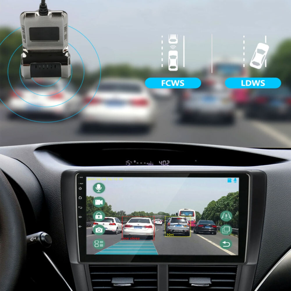 USB Car DVR Dash Camera Video Recorder Night Vision ADAS  For Android Car Radio