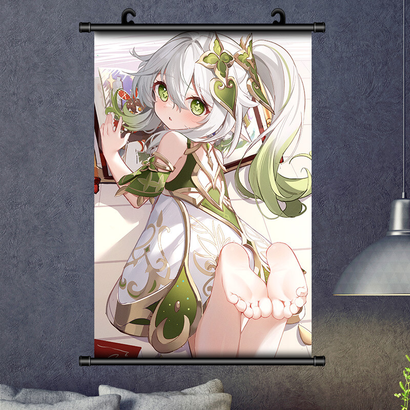Collection Art Poster gamecharacter Nahida Wall Scroll Anime Gift 60X90cm #14