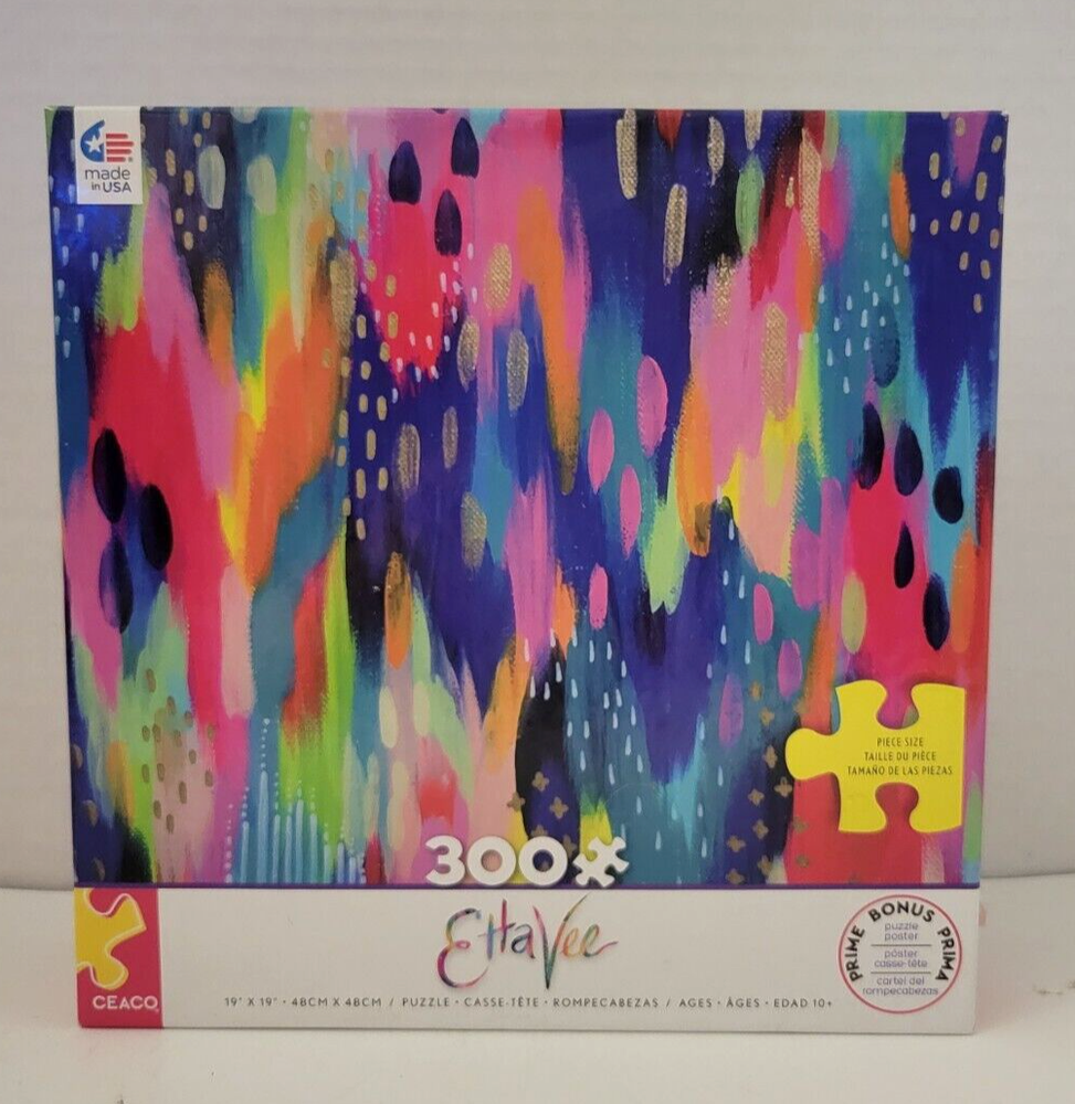 Etta Vee Hello Color Jigsaw Puzzle 300 Pcs Large Pcs Ceaco 42251 19