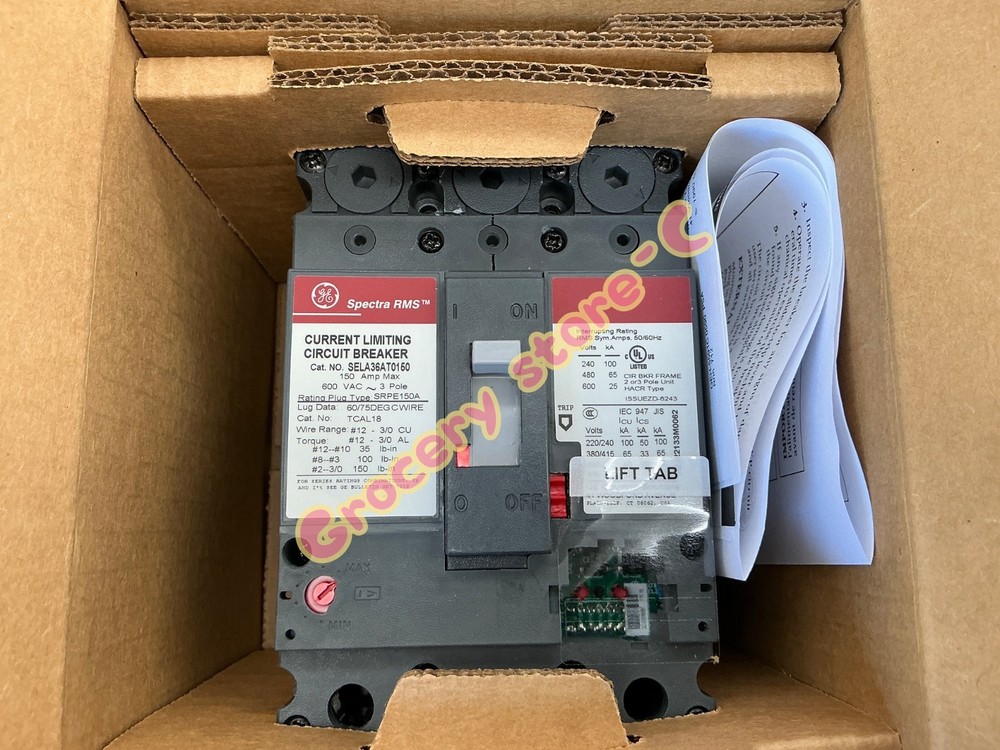 1PC NEW GE Circuit Breaker SELA36AT0150 ,150A 600AC 3P Fast shipping
