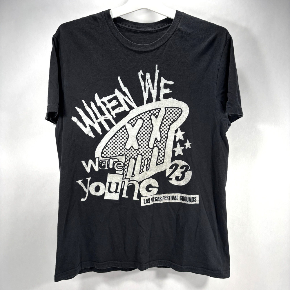 When We Were Young 2023 Blink 182 Green Day Vegas Festival Shirt No Size Tag