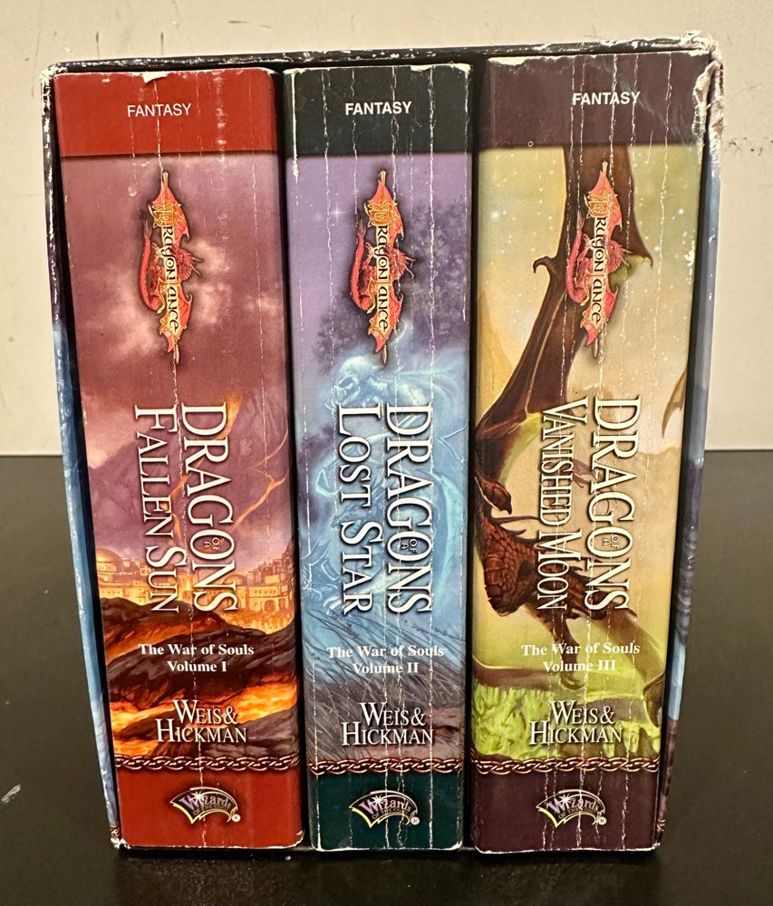 DragonLance: The War of Souls Trilogy Paperback Book Box Set by Weis & Hickman