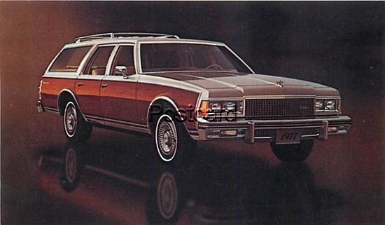 Advertising, 1977 Chevrolet, Caprice Station Wagon