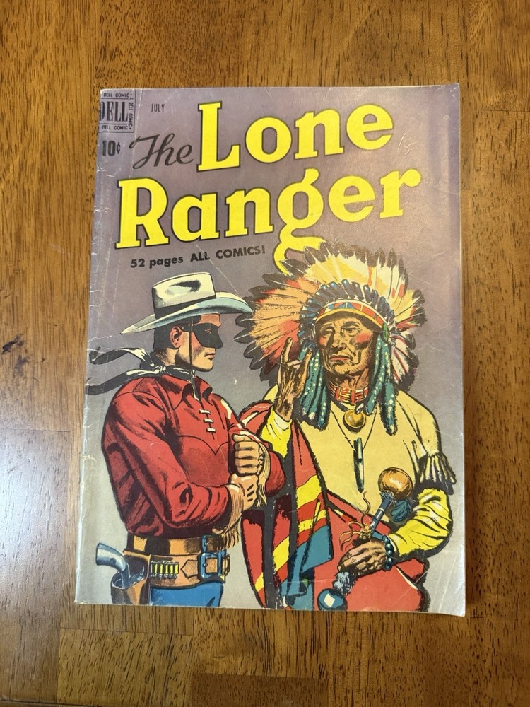 The Lone Ranger Vol 1 No 25 July 1950 Dell Comic Book