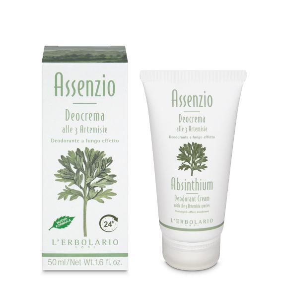 L'erbolario Absinthe Deodorant Cream Unisex 50ml-image