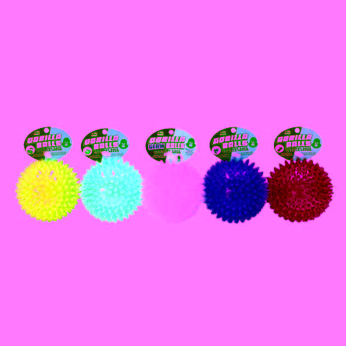 Gorilla Ball Dog Toy Assorted  1 Count / 2.8 Inches (Medium)
