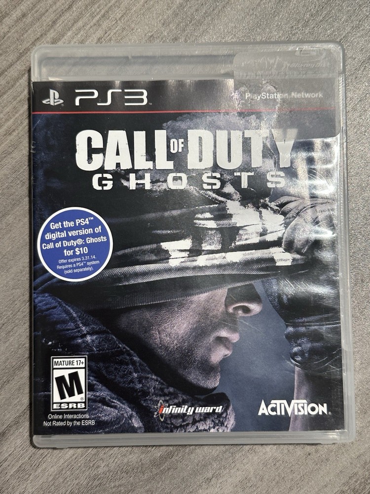 Call of Duty: Ghosts (Sony PlayStation 3, 2013)