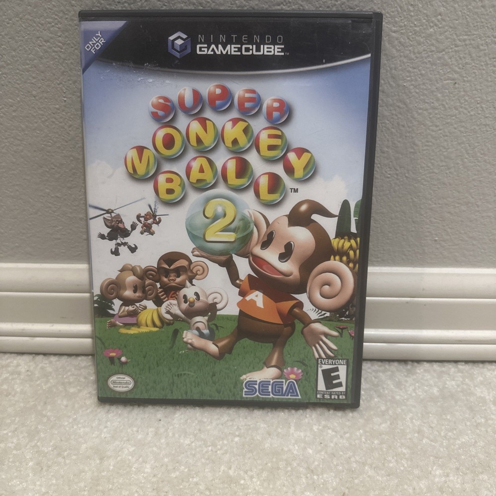 Super Monkey Ball 2 (Nintendo GameCube, 2002) TESTED ✅