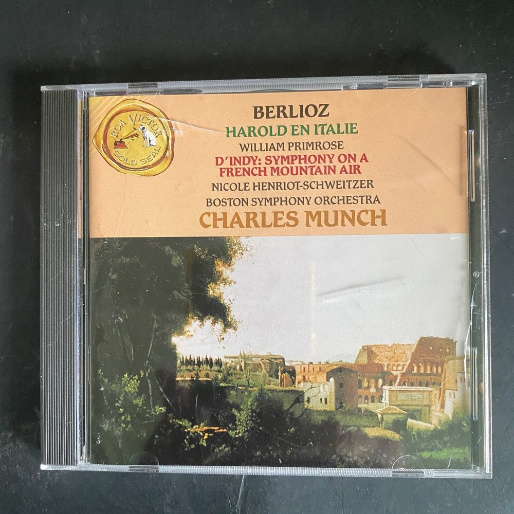 Berlioz D'Indy – Harold en Italie CD 1993 Classical RCA Victor Gold Seal