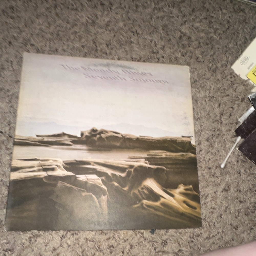 The Moody Blues Seventh Sojourn LP Vinyl 1972 Threshold Records Rock 12