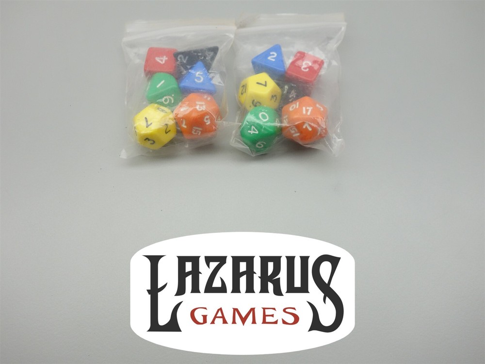 Polyhedral Dice Set - 2 7 dies sets