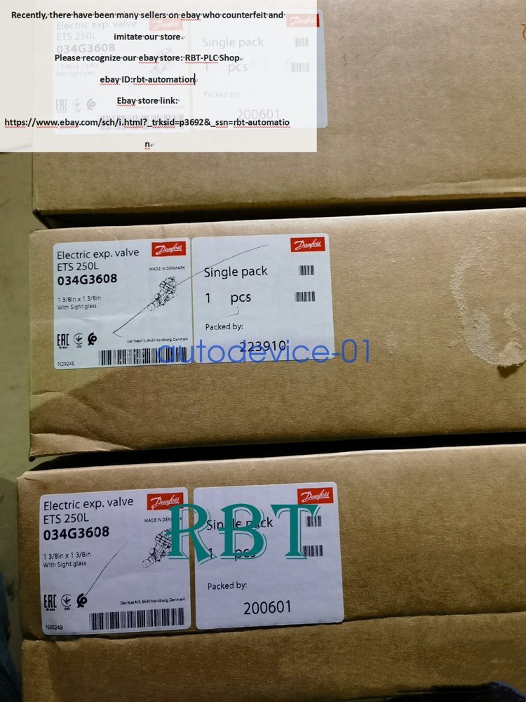 DANFOSS 034G3608 Electronic Expansion Valve brand new DHL/FedEx