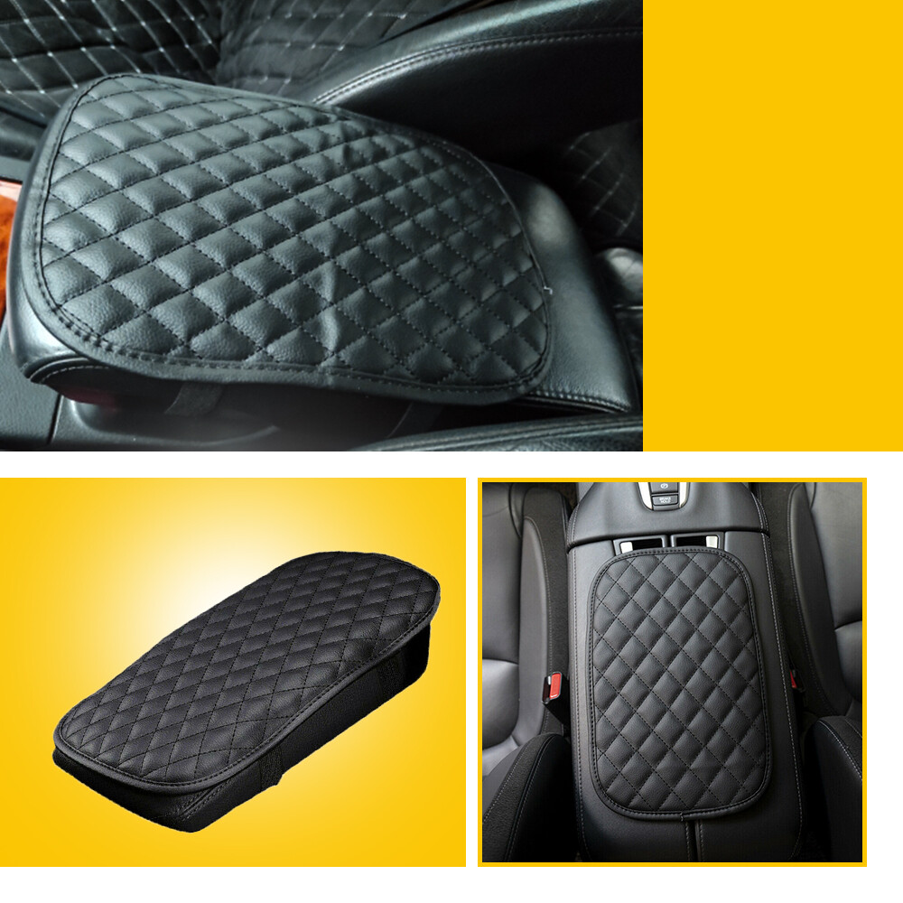 Universal Lid Armrest Cover Pad Center Console Boxhion Car Auto Protector US