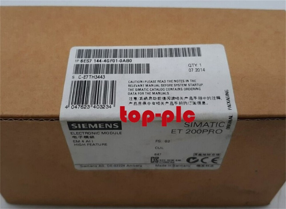 New Siemens 6ES7 144-4GF01-0AB0 / 6ES7 144-4GF01-0AB0 Electronic Module