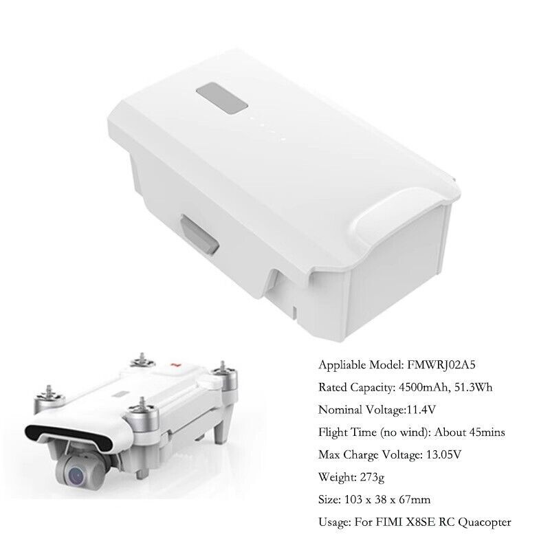 11.4V For FIMI X8 SE Drone Battery X8 SE Smart RC Quadcopter Spare Parts Battery