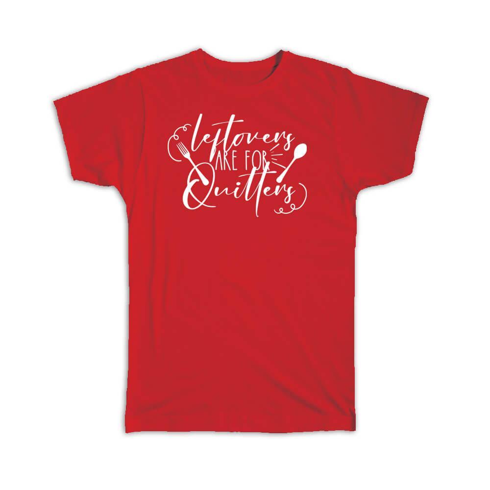 Gift T-Shirt : Funny Buffet Quote Poster Food Lover Kitchen Wall Decor Spoon