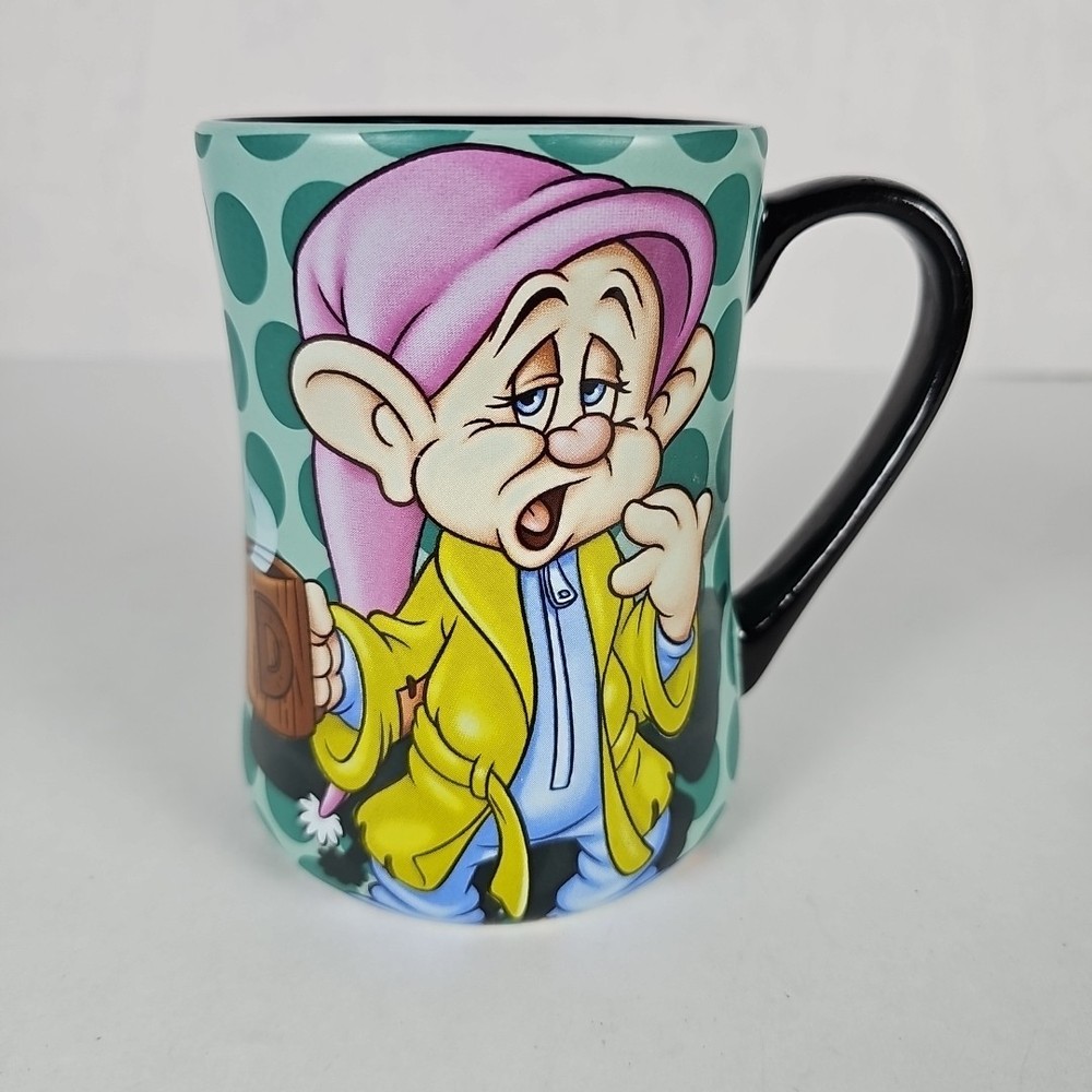 Disney Parks Coffee Mug Cup Snow White Dwarfs 