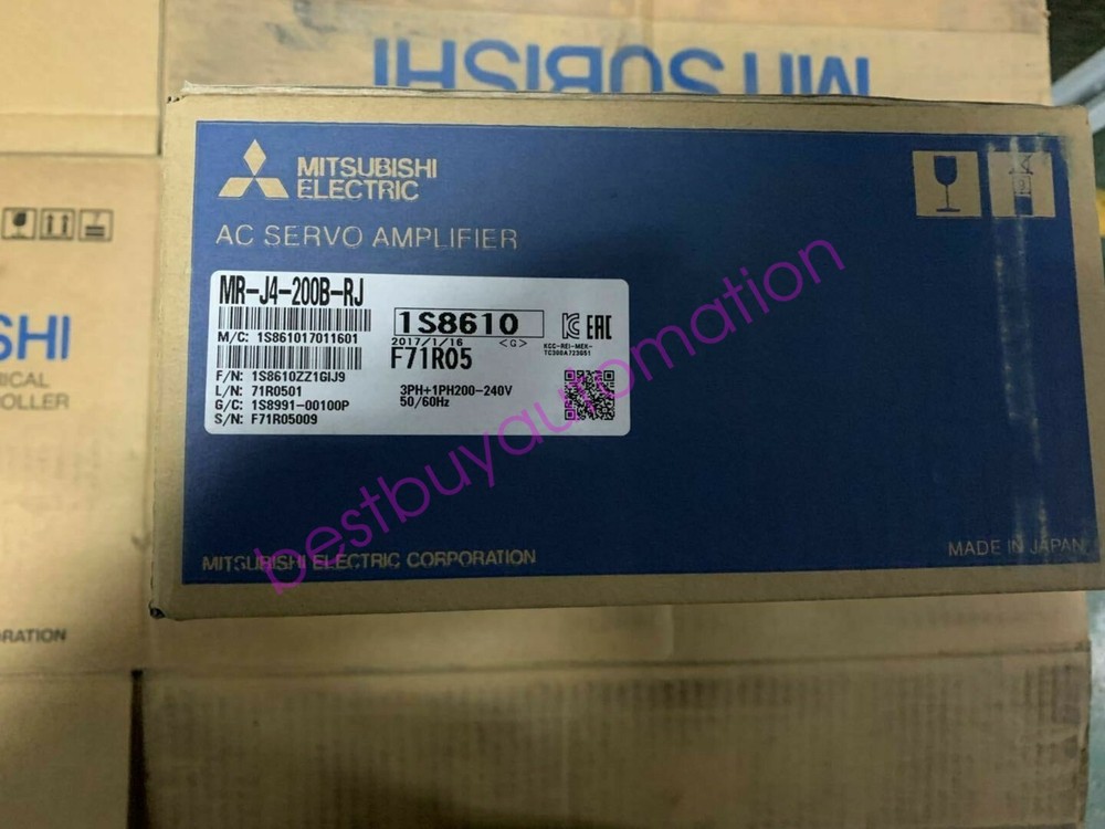 1PC New Mitsubishi MR-J4-200B-RJ Servo Drive In Box Expedited Shipping