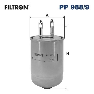 PP 988/9 FILTRON Fuel Filter for Renault