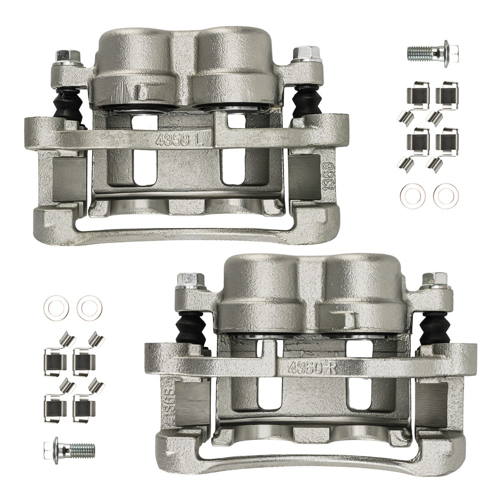 Chevy Blazer S10 GMC Jimmy Sonoma Front Disc Brake Caliper Bracket Set LH RH