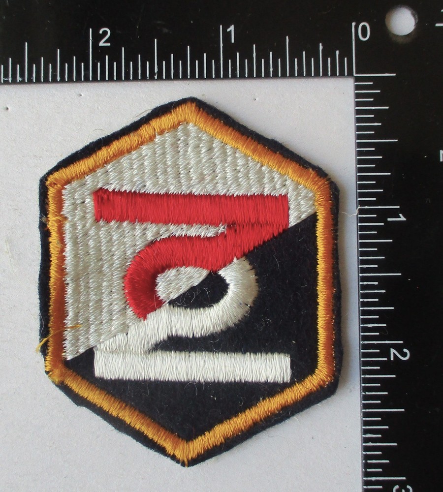 1950s ROK KOREAN ARMY PATCH 22nd ARTILLERY GROUP Original Vintage KOREA