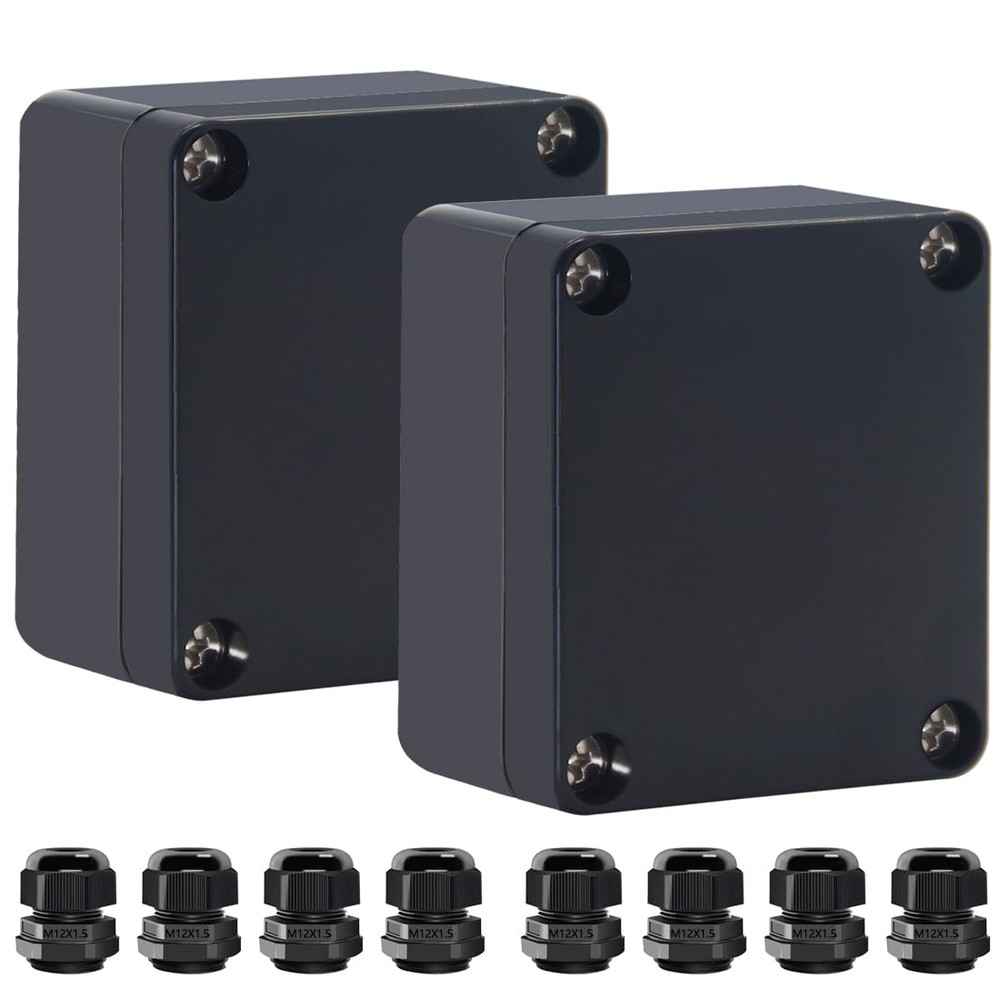 Junction Box IP65 Waterproof ABS Plastic Electrical Project Case Power Junction-image