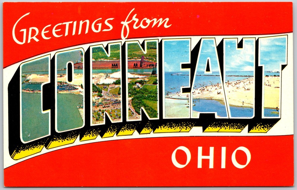Greetings from Conneaut, Ohio - Postcard