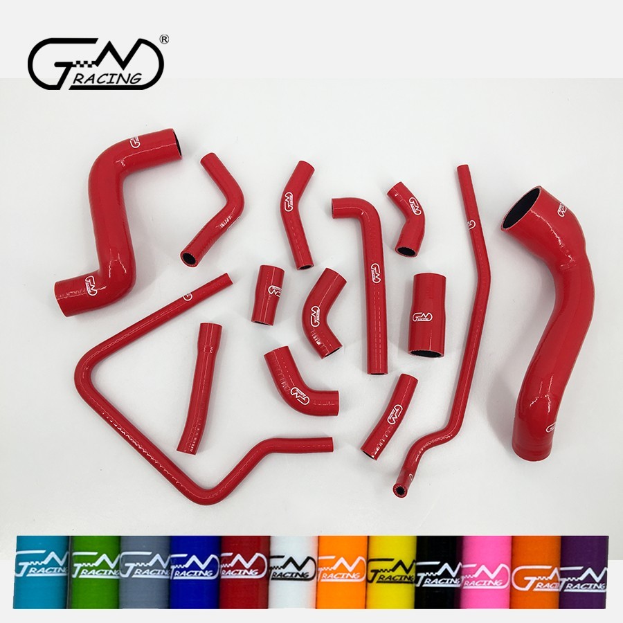 Fit 1988 -1991 PORSCHE 944 TURBO 951 TURBO S Silicone Radiator Coolant Hoses Kit