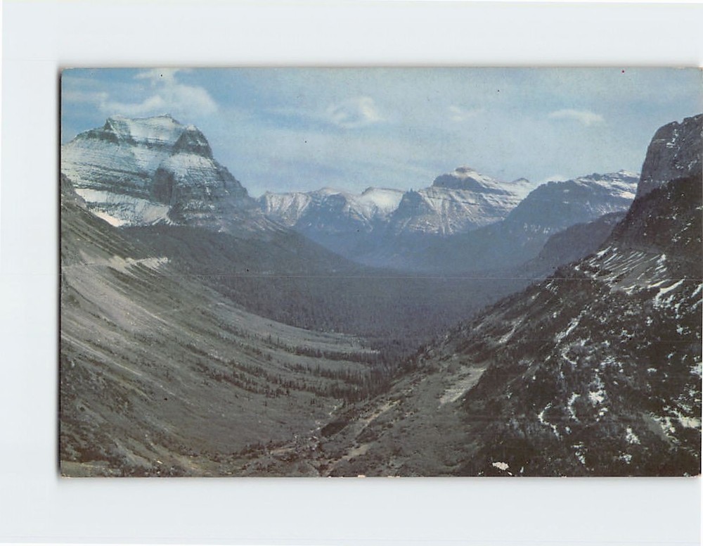 Postcard Glacier National Park Montana USA