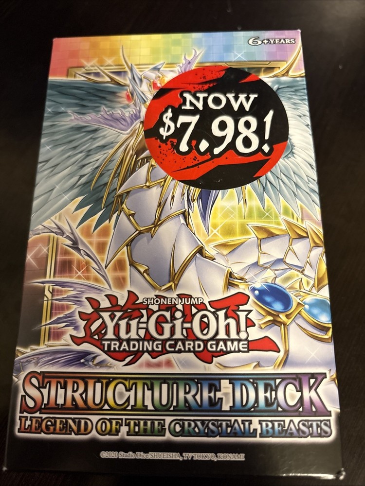 Yu-Gi-Oh! Legend of the Crystal Beasts Structure Deck English - New Sealed -