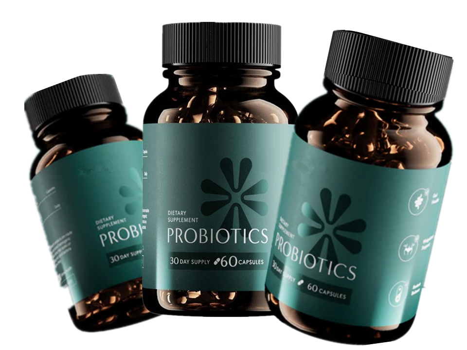 Bioma Probiotics  for Digestive Health | 3-in-1 Gut Health Formula | 60 Capsules