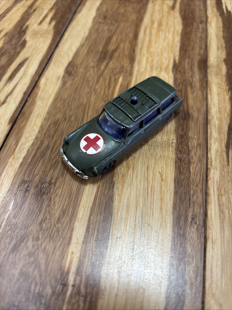 Vintage Husky Diecast Miniature Citroen Safari Ambulance 1960s