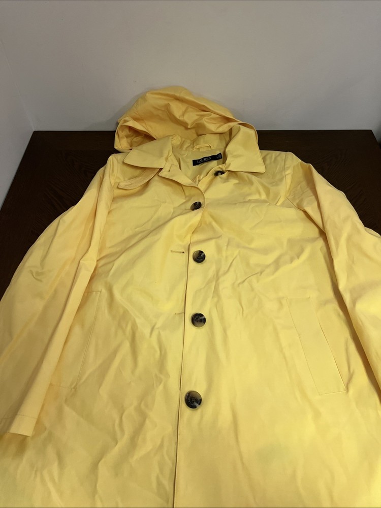 Ralph Lauren Large Yellow Women’s Trench Coat!