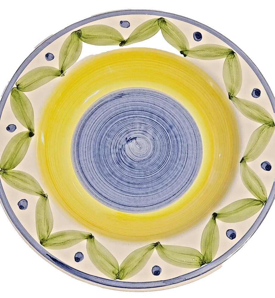Williams Sonoma Marisol Hand Painted Bowl Italy Stoneware Set of 4