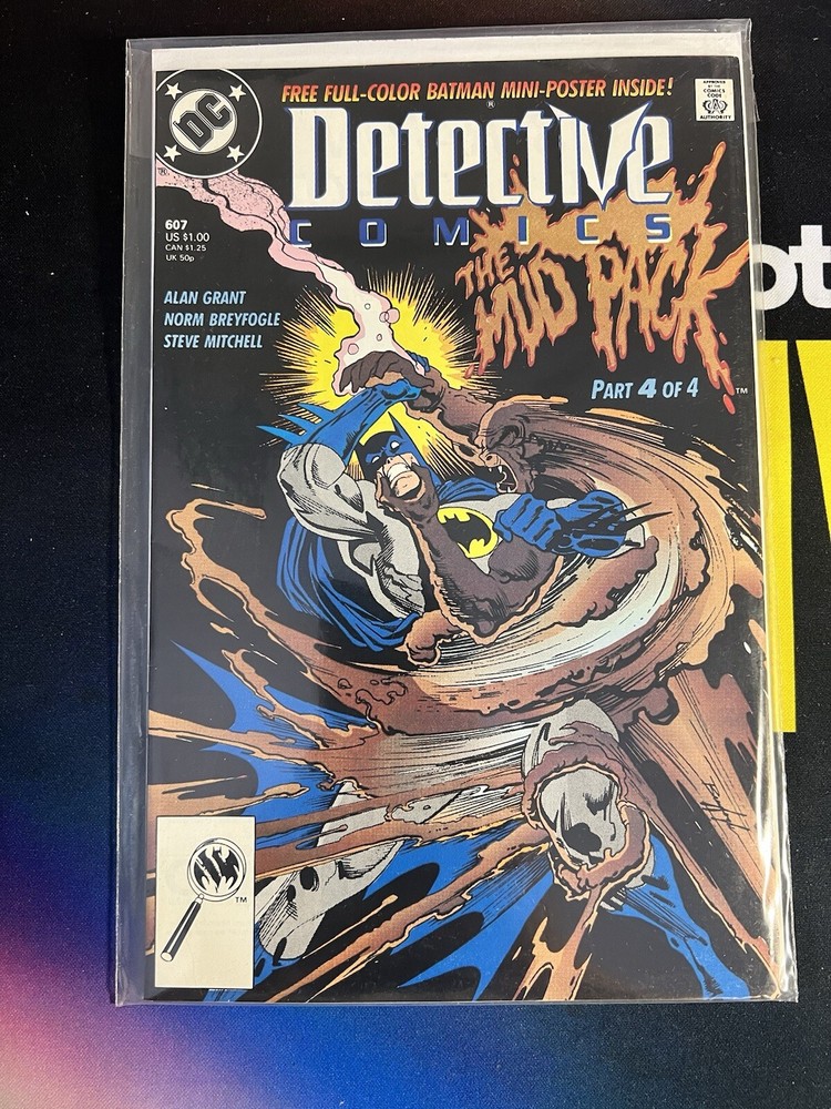 Detective Comics #607 (DC Comics Late October 1989) Very Fine