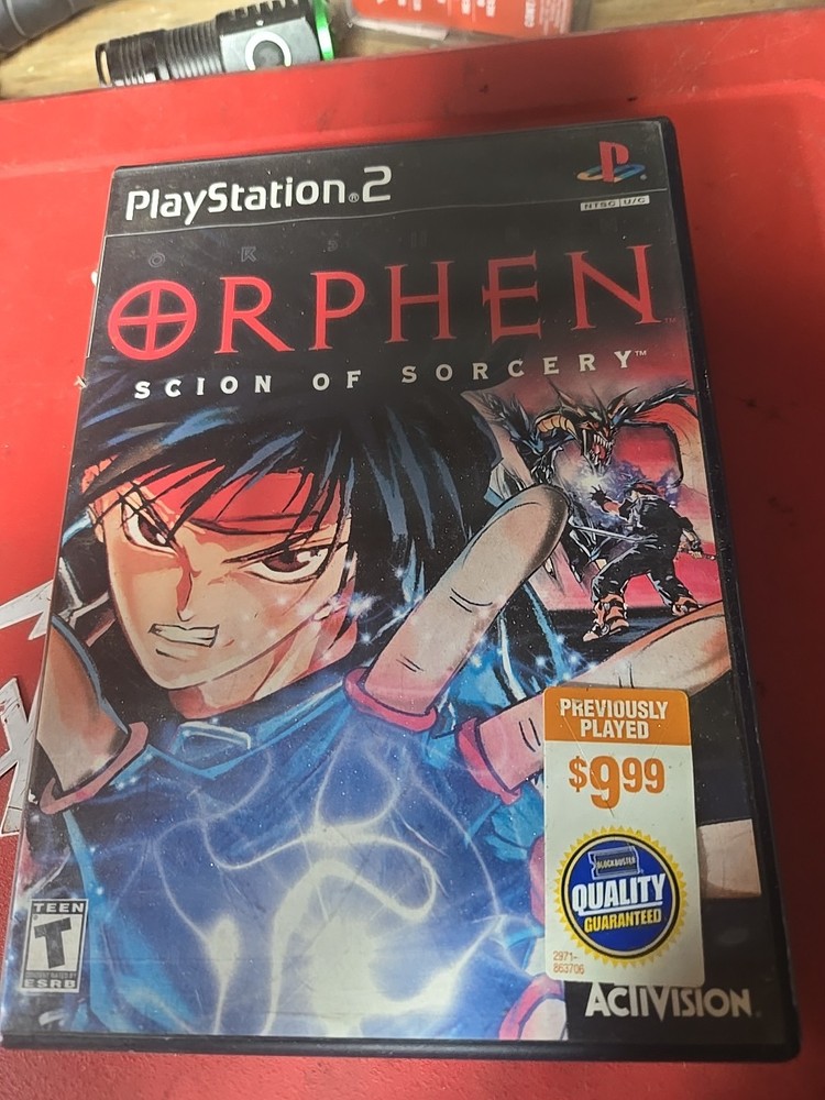 Orphen: Scion of Sorcery (Sony PlayStation 2, 2000)