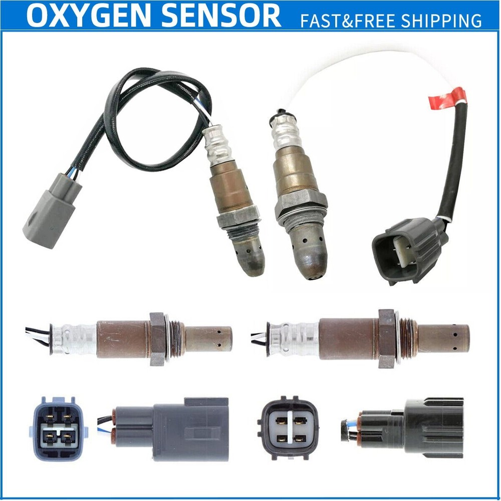4Pcs Up+Downstream Oxygen Sensor For 2018-23 Toyota Camry 3.5L 19-23 Lexus ES350