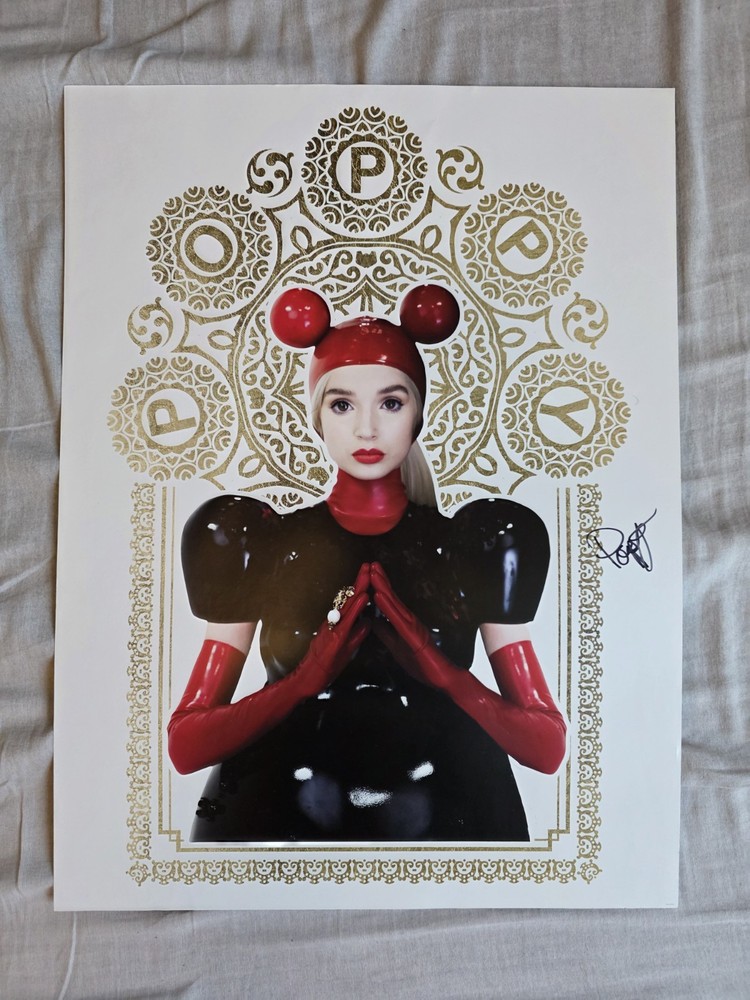 Signed VIP Poster - Am I a Girl? Tour 2019 - That Poppy