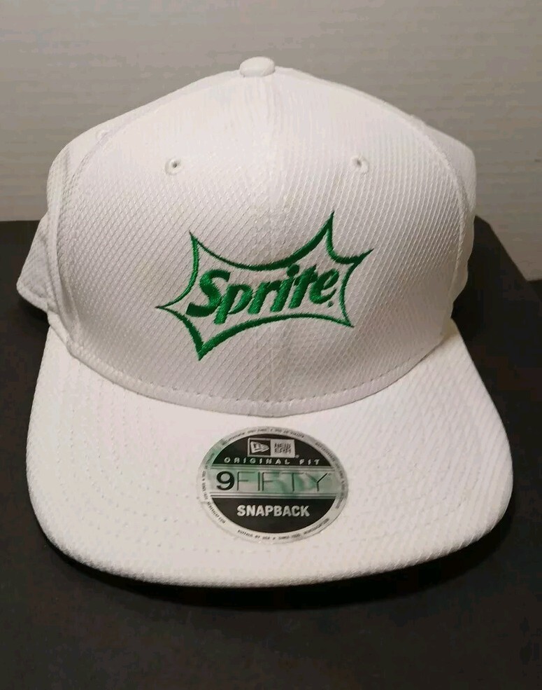 Sprite Soda New Era 9Fifty Snapback Hat Cap White New