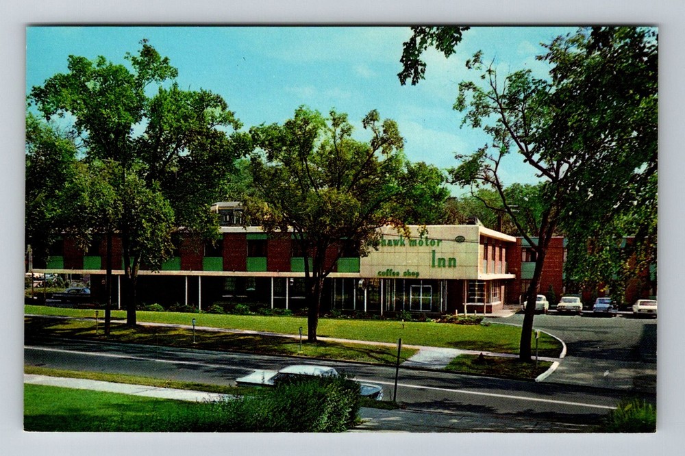 Syracuse, NY-New York, Mohawk Motor Inn Coffee Shop Exterior Vintage Postcard