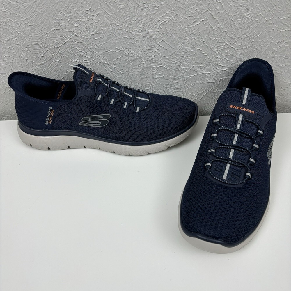 Skechers Slip-Ins Summits High Range Mens Athletic Shoes Size 11.5 Navy - Fast Delivery