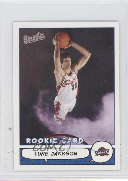 2004-05 Topps Bazooka Mini Luke Jackson #212 Rookie RC 0a1Fulfilled by COMC - World’s largest consignment service