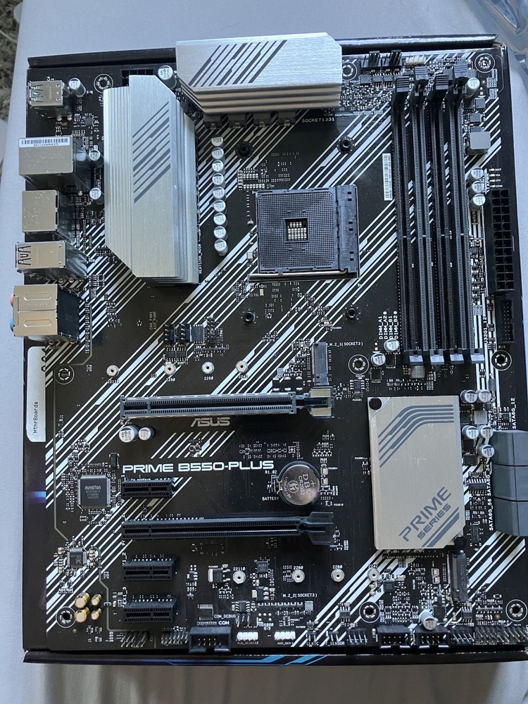 ASUS Prime B550-PLUS ATX Motherboard Ryzen AM4 Box Included