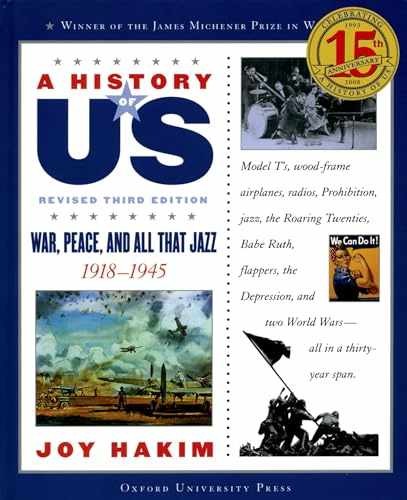 A History of US: War, Peace, and All - Paperback, by Hakim Joy - Very Good j
