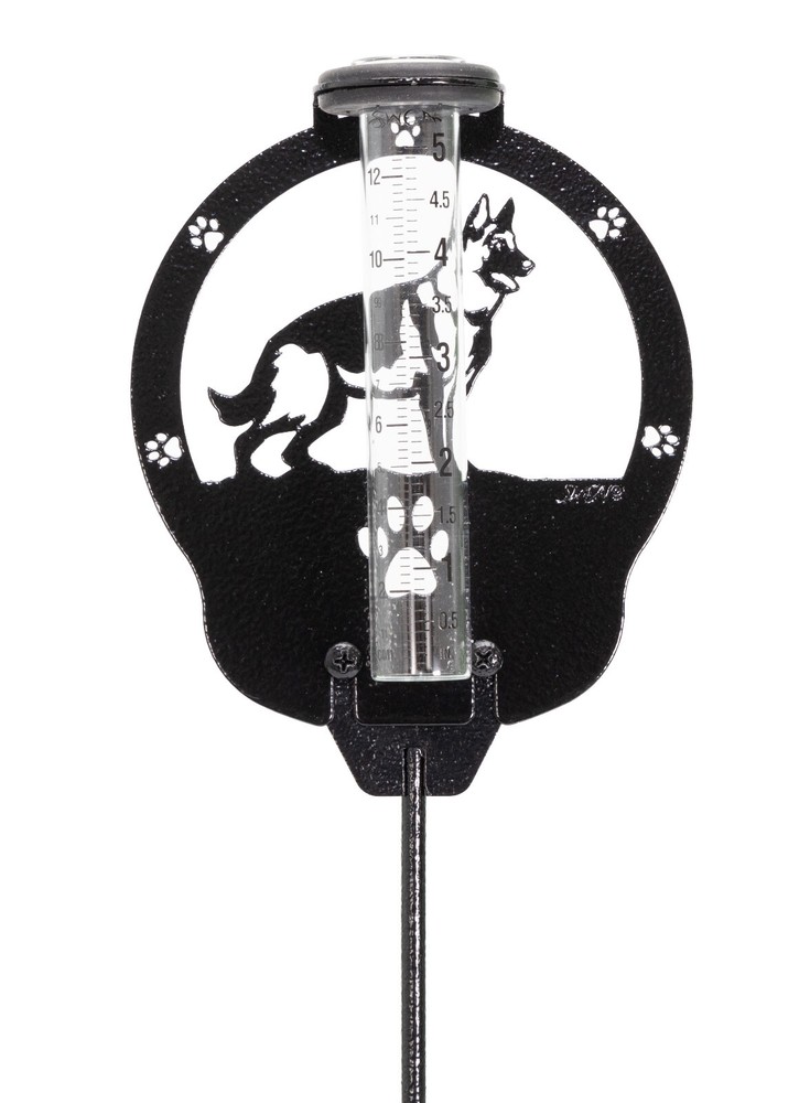 SWEN Products GERMAN SHEPHERD Rain Gauge