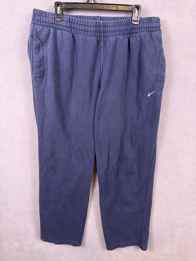 Nike The Athletic Dept. Mens Sweatpants Navy Size XL Straight Leg Vintage Y2K