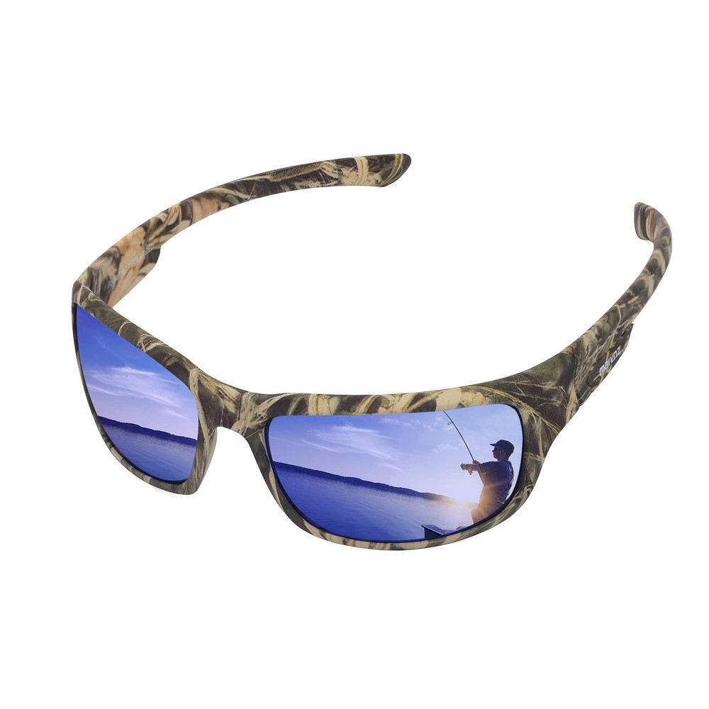 Floating Polarized Fishing Sunglasses for Men Surfing Kayaking UV Protection ...