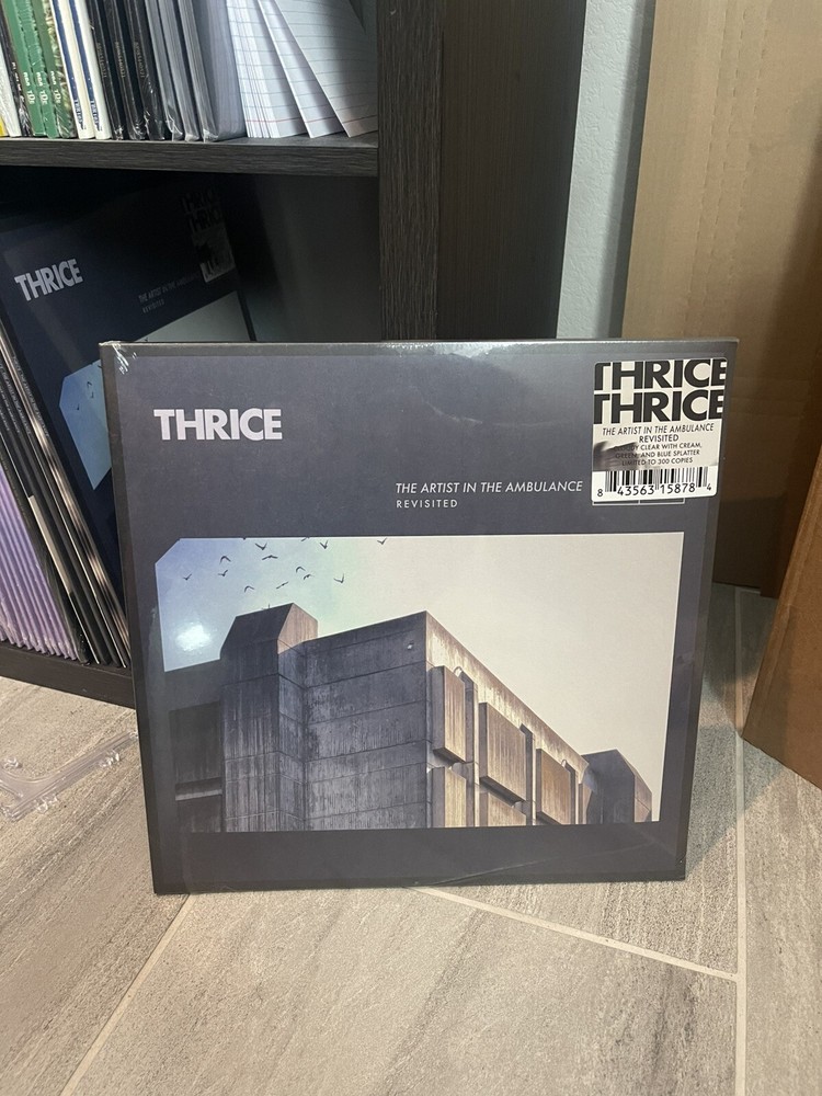 Thrice The Artist In The Ambulance Revisited Green Blue SPLATTER Vinyl LE 300